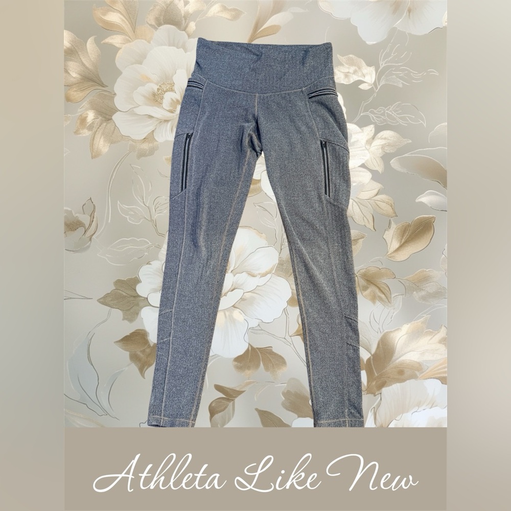 Athleta Herringbone Patterned Jacket - image 2